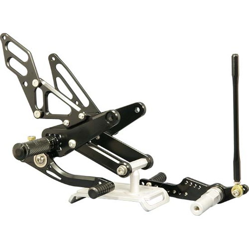 BABYFACE(ベビーフェイス) バックステップ/BLK 12P YZF-R1 09-14 002-Y013BK バイク|パーツダイレクト店