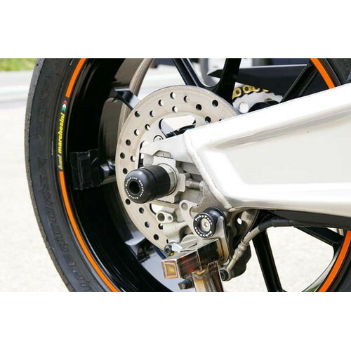 BABYFACE(ベビーフェイス) アクスルプロテクター リア/BLK KTM RC8 08-11 006-AKT03BK バイク 外装 スライダー・ガード