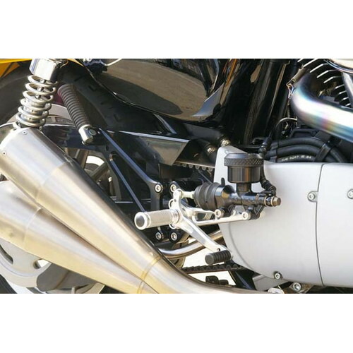 BABYFACE(ベビーフェイス) バックステップ/BLK 4P Sportster XL 04-13 002-HD006BKTb バイク