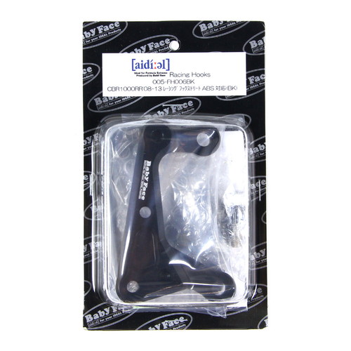 BABYFACE(ベビーフェイス) レーシングフック ストリート/BLK CBR1000RR ABS 08-14 005-FH006BK バイク 荷掛けフック・ボルト