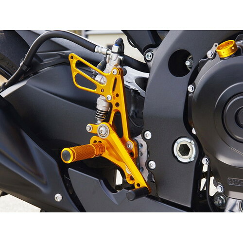 BABYFACE(ベビーフェイス) バックステップ/BLK 8X3P GSXR600/750 11-16 002-S013BK バイク