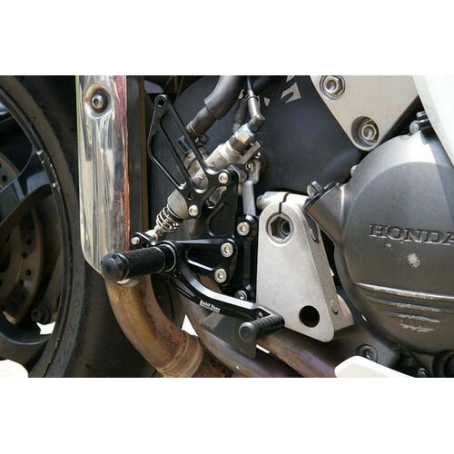 BABYFACE(ベビーフェイス) バックステップ/SLV 5P VFR800F 14-16 シフタースイッチ対応 002-H011SVb バイク