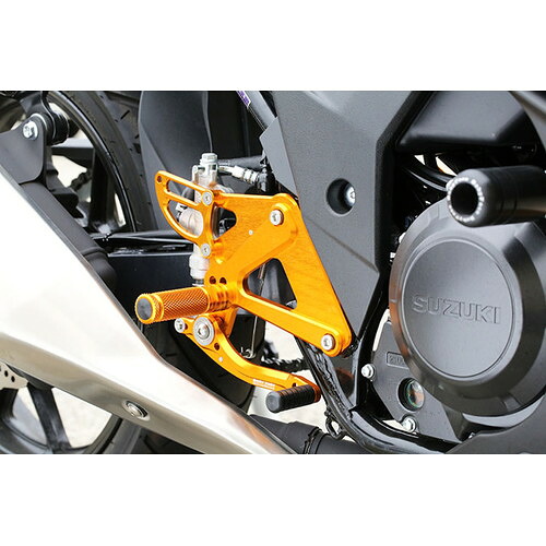 BABYFACE(ベビーフェイス) バックステップ BLK GSX250R 17- 002-S021BK バイク｜パーツダイレクト店