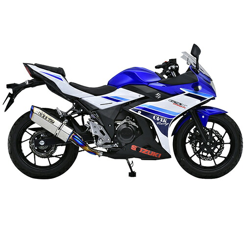 OVER Racing(オーヴァーレーシング) TT-Formula RS フルチタン スリップオンマフラー GSX250R 17-57-11 バイク スリップオンマフラー・サイレンサー