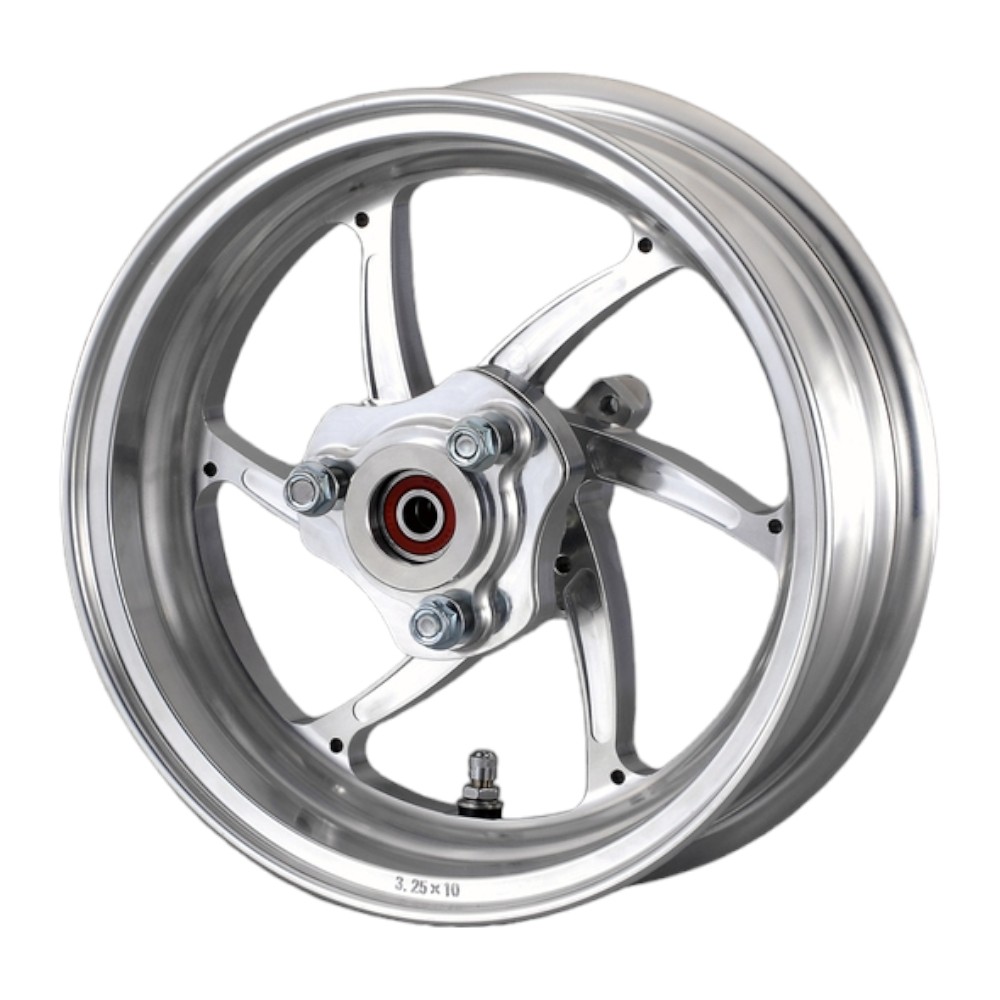 OVER Racing(オーヴァーレーシング) Fホイール GP-SIXシルバー 2.50-12 NSF/NSR/XR 82-15-21S バイク