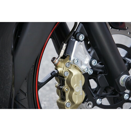 OVER Racing(オーヴァーレーシング) Fキャリパーサポート ブレンボ4P/40mm YZF-R25 83-35-11 バイク