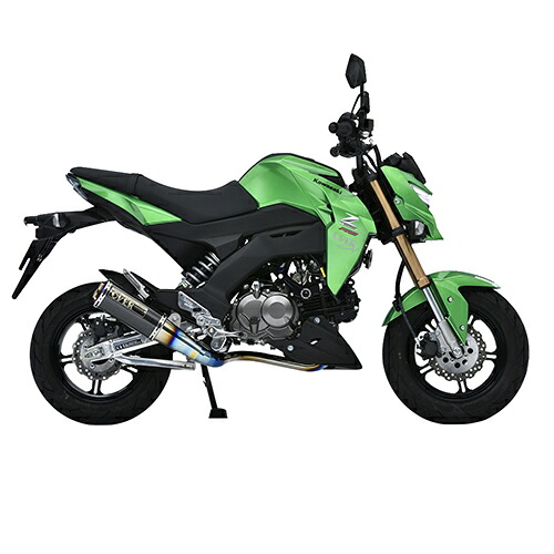 OVER Racing(オーヴァーレーシング) GP-PERFORMANCE XL フルチタン Z125-PRO(16-) 16-65-06 バイク フルエキゾーストマフラー