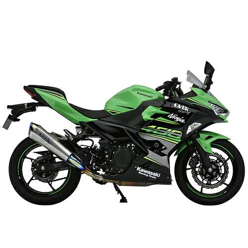 OVER Racing(オーヴァーレーシング) TT-Formula RS+PRO チタン S/O Ninja400 17-722-05 バイク スリップオンマフラー・サイレンサー