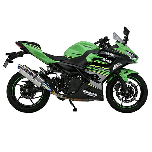 OVER Racing(オーヴァーレーシング) TT-Formula フルチタン S/O Ninja400 17-722-03 バイク スリップオンマフラー・サイレンサー
