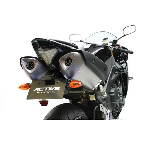 ACTIVE フェンダーレスキット LEDナンバー灯付 ブラック YZF-R1[09-13] 1153053 バイク 外装