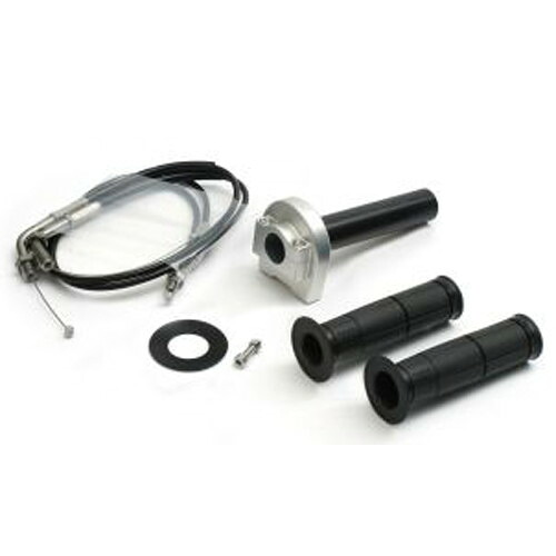 ACTIVE 車種別スロットルキット TYPE-1 巻取φ42/ステン金具 シルバー CBR1000RR(04-13)/ABS(09-13) 1061551SU バイク