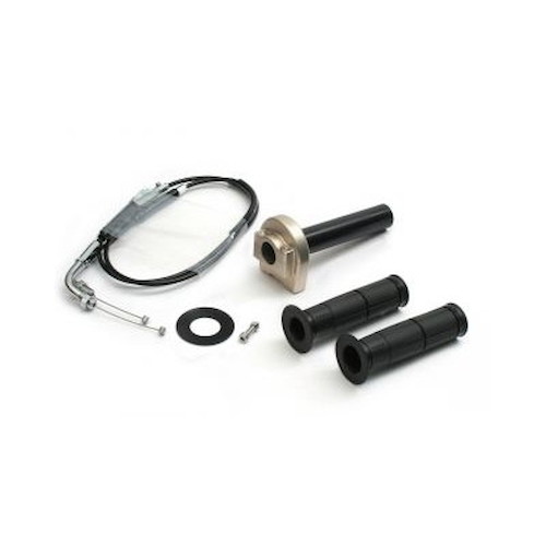 ACTIVE 車種別スロットルキット TYPE-1 巻取φ32/メッキ金具 チタンゴールド MT-07/ABS(14-17) 1061820 バイク