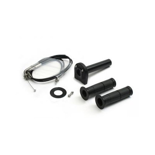 ACTIVE 車種別スロットルキット TYPE-3 巻取φ32/ステン金具 ブラック V-MAX 1063242SU バイク
