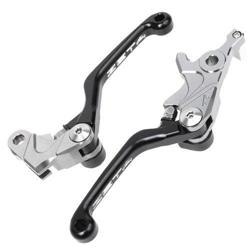 ZETA(ジータ) ピボットレバーセット CP 3フィンガー ブラック CRF250L/M F5061 バイク