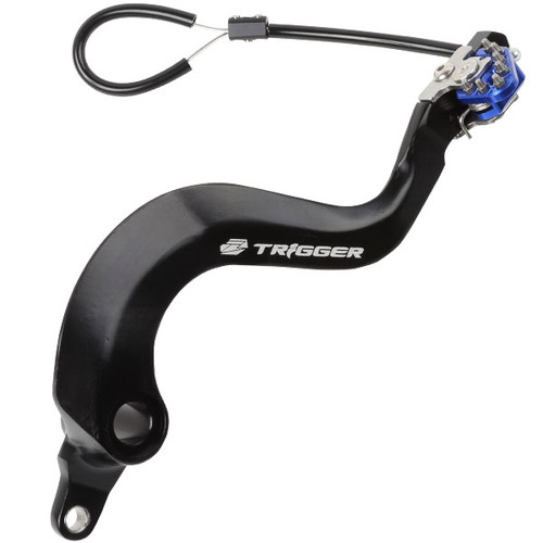 ZETA(ジータ) トリガーブレーキペダル BLUE YZ125/125X/250/250X F6911 バイク
