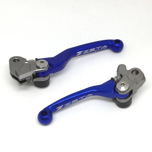 ZETA(ジータ) ピボットレバーセット FP 3フィンガー ブルー KX85/KX125/KX250/RMZ250/RMZ450 F5070 バイク