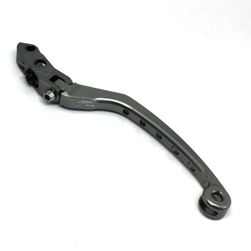 ZETA(ジータ) フライトクラッチレバー ブラック 4フィンガー Brembo ラジアルMCφ19/16&times;18レシオ F5529 バイク｜パーツダイレクト店