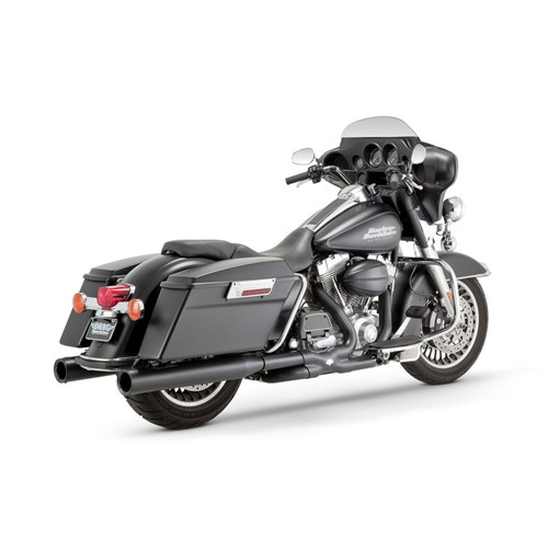 VANCE&HINES POWER DUALS H/P BLACK TOURING 09-16 1802-0320 バイク エキゾーストパイプ｜パーツダイレクト店