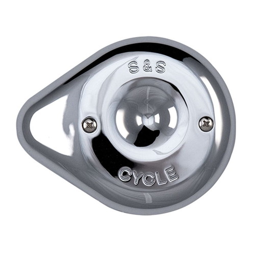 S&S CYCLE MINI TEARDROP A/C カバー クローム ステルスエアクリーナー汎用 170-0367 バイク｜パーツダイレクト店 29,123円