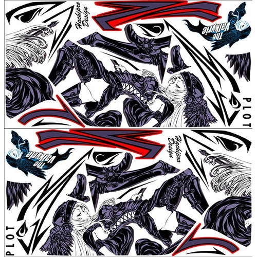 PLOT(プロト) デカールキット ヴァルキリー ホワイト CBR250R(14～17) PDK014VL-W バイク