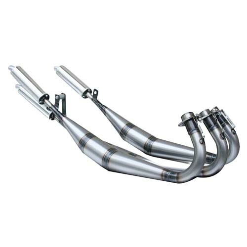 K2tec(ケイツーテック) K2ストレートチャンバー TYPE-1スチール 750SS/KH750 kh750-sty1 バイク チャンバー