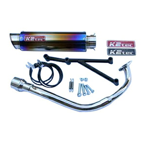 K2tec(ケイツーテック) GP-R STD M1タイプ チタン アドレスV125 -08 8v125-gpsm-ti バイク フルエキゾーストマフラー