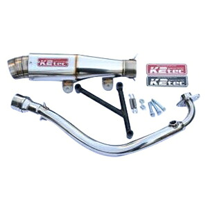 K2tec(ケイツーテック) GP-R テーパー 3ピースタイプ シグナスX(国内モデル)SE12J・SE44J ksigu-gpt3 バイク フルエキゾーストマフラー