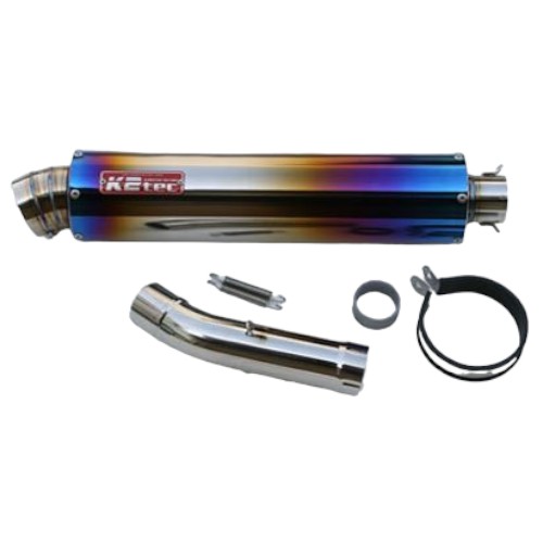 K2tec(ケイツーテック) ニトロチタンスリップオンマフラー 3Pタイプ 08-CB400SF REVO・スパーボルドール(NC42) NC42-3pti バイク スリップオンマフラー・サイレンサー