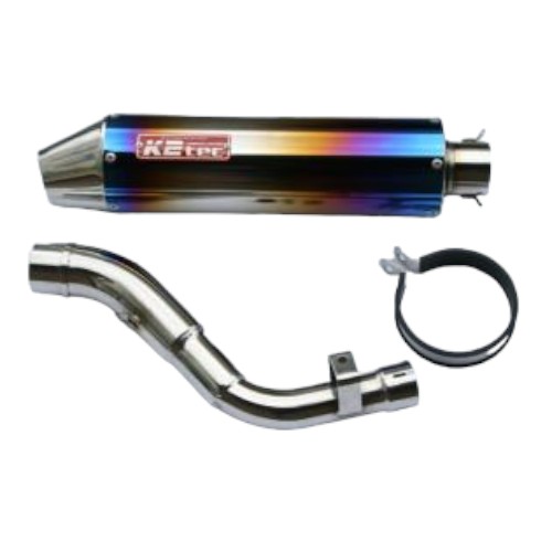 K2tec(ケイツーテック) K-Dirtチタンスリップオンモタードタイプ XR250 xr-moti-s バイク スリップオンマフラー・サイレンサー
