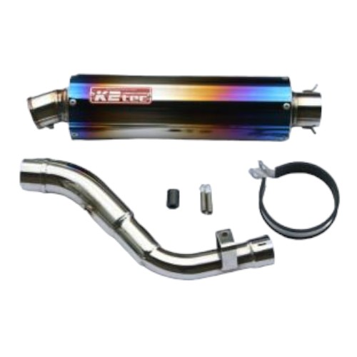 K2tec(ケイツーテック) K-DirtチタンスリップオンS5小バッフル XR250 xr-s5ti-s バイク スリップオンマフラー・サイレンサー
