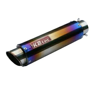 K2tec(ケイツーテック) GPスタイル STDチタンサイレンサー M1 420mm/φ100/60.5/ スプリングフックタイプ gpsm1-42t6h6 バイク スリップオンマフラー・サイレンサー