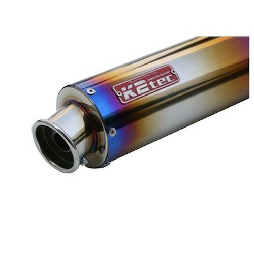 K2tec(ケイツーテック) GPスタイル STDサイレンサー 320mm/φ100/50.8/カール バンド止めタイプ gpska-32s5b5 バイク スリップオンマフラー・サイレンサー