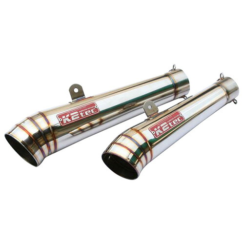 K2tec(ケイツーテック) GPスタイル メガホンサイレンサー 200・70/60.5 スプリングフックタイプ gpm20-76h バイク スリップオンマフラー・サイレンサー