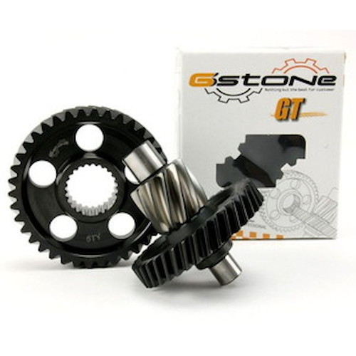 Gstone 軽量セカンダリギア圧入済セット GTタイプ 12×38T TA-GST-MT089 バイク 駆動系ギア