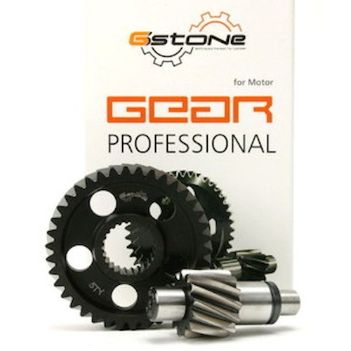 Gstone 軽量セカンダリギアセット GSタイプ 18×35T TA-GST-MT017 バイク 駆動系ギア