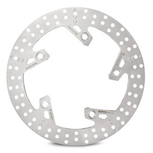 RPM ドリルドベンチレーテッドディスク 282mm リア用 TA-RPM-BD015 バイク ディスクローター