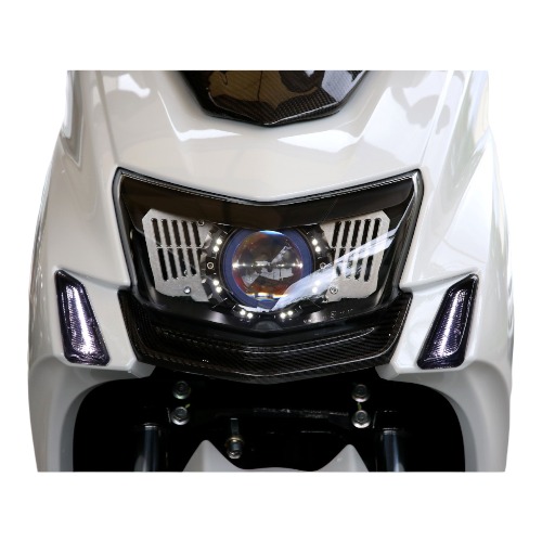 GAMMAS 魚眼LEDヘッドライト LED 35W 5000K TA-GMS-HE009 バイク｜パーツダイレクト店