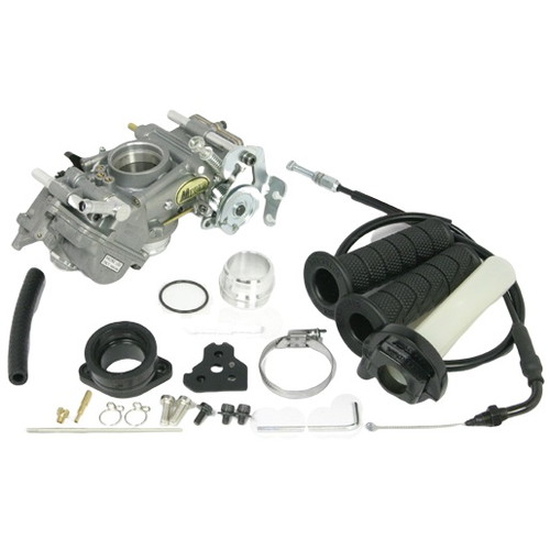 SP武川(SPタケガワ) ビッグキャブKIT ミクニTDMR32 モンキー(SuperHead+R 2V・4V装着車) ファンネル無 03-05-0042 バイク キャブレター