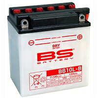 BSバッテリー バイク 開放型バッテリー BB10L-B BB10L-B YB125|シグナス(XC180)|K125|Z200|GSX550L\n※車名が同じ場合でも、車種によっては年式やタイプにより搭載バッテリーが異なる場合がありますので、必ず実際に搭載されているバッテリー形式をご確認下さい。