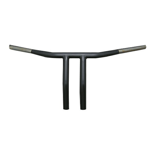 WILD 1 011584 ファットドラッグライザーバーハンドル10inプルバック ブラック WO507B バイク ハンドルバー