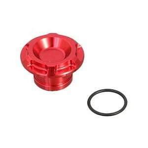 KITACO(キタコ) バイク トップブリッジ・ステアリングステム ステムナットキャップ レッド 501-1850020 CB125R(JC79全車種)|CB250R(MC52全車種)