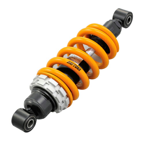 DAYTONA 強化リアショックYELLOWーSPG/GROM 92486 バイク