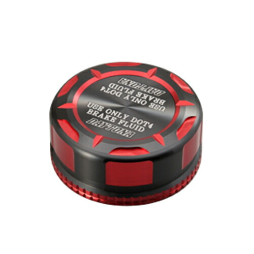 DAYTONA マスターシリンダータンクキャップ NISSIN φ38 レッド 92737 バイク