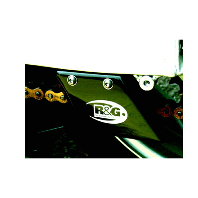 R&G Toe/チェーンガード ブラック RG-TG0001BK バイク