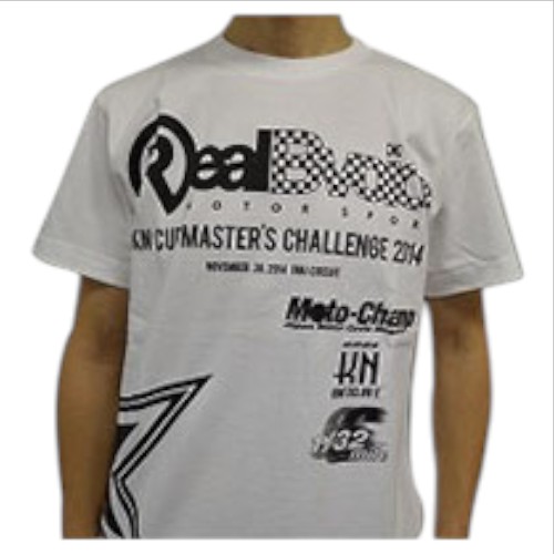 KN企画 KN CUP 1/32mileマスターズ 限定 Tシャツ Lサイズ [2014年] SS-LT-L-2014 バイク アンダー・インナーウェア