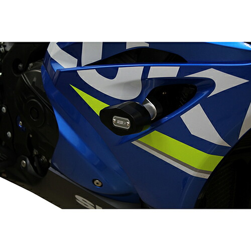 SPEEDRA フレームスライダー ブラック AFSSU02BK バイク 外装