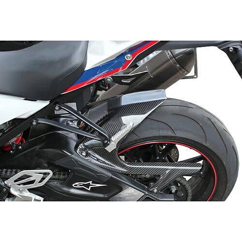 SPEEDRA リアフェンダー チェーンガード一体式 ドライカーボン 綾織り/艶消し CBM0612TM バイク|パーツダイレクト店