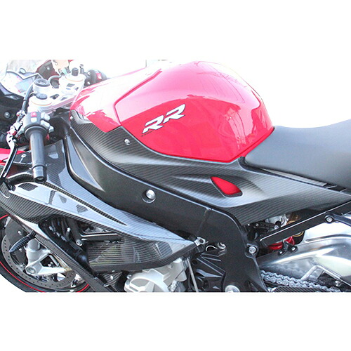 SPEEDRA タンクサイドカバー 左右セット ドライカーボン 平織り/艶あり CBM0603PG バイク 外装パーツ
