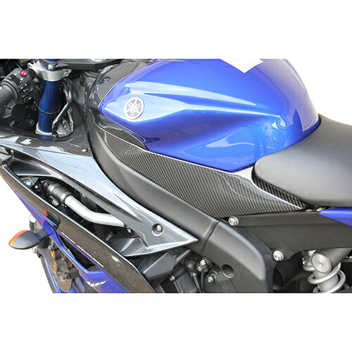 SPEEDRA タンクサイドカバー 左右セット ドライカーボン 綾織り/艶あり CYA0405TG バイク 外装パーツ