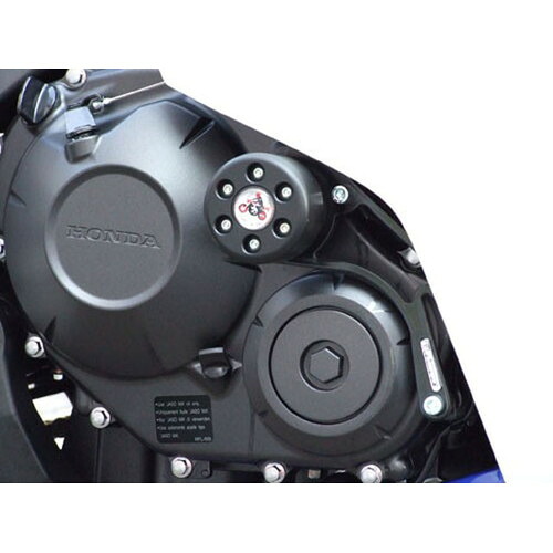 P&A International(ﾊﾟｲﾂﾏｲﾔｰｶﾝﾊﾟﾆｰ) ダンパー機能付き クラッシュパッド X-Pad HONDA用 ブラック 41HO24KS バイク 外装 スライダー・ガード